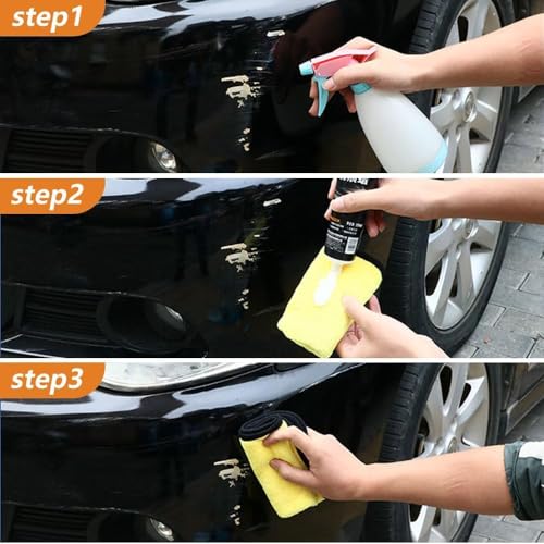 Scratch Repair Wax for Car, 2025 Upgrade Car Scratch Repair Paste Polishing Wax, Premium Car Scratch Remover Kit with Wipe & Sponge for Vehicles for Scratches