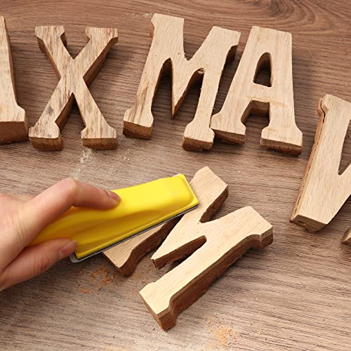 MAXMAN Micro Sander Paper Kit, 100Pcs Sandpaper Assortment, for Wood Crafts - style: Red 80-2000 Gri