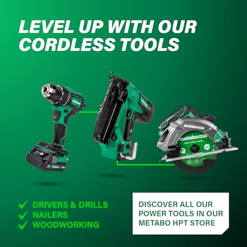 Metabo HPT 18V MultiVolt 7-1/4 In Cordless Circular Saw, C1807DAQ4