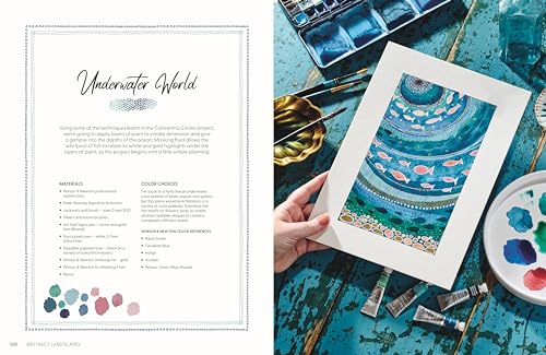 Creative Abstract Watercolor: The beginner's guide to expressive and imaginative painting
