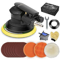 Autolock 5 Inches Air Random Orbital Sander, Pneumatic Palm Sander 1pcs - size: 5 Inch