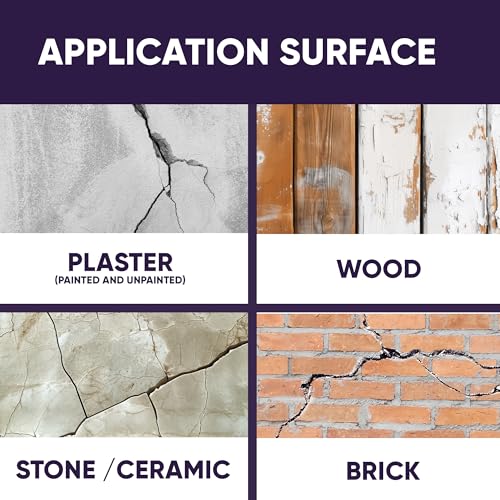 Drywall Repair Kit, Spackle Wall Repair (Gray - 10.6 Oz / 300gr), Special Formula for Deeper Repairs (5Pcs Set) (Deep Fill) (Gray)