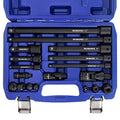 WORKPRO 18-Piece Impact Socket Extension Set, 1/4", 3/8" & 1/2" Drive - style: 18PCS