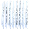 8PCS Reciprocating Saw Blades for Wood Pruning and Carbide Metal Blade