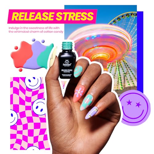 Beetles 69 Pcs Gel Nail Polish Kit with U V Light - 35 Color Gel Polish Kit - color: Emotional Spectrum - 35 Colors (69 Pcs)