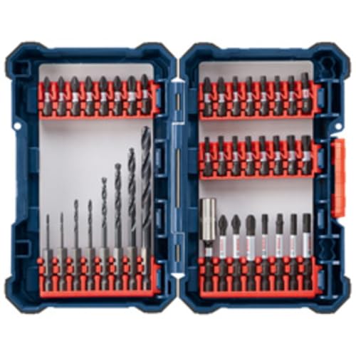 Bosch DDMS40 40 pc. Impact Tough™ Drill Drive Custom Case System Set - size: 40-Piece Set, style: Drill Drive