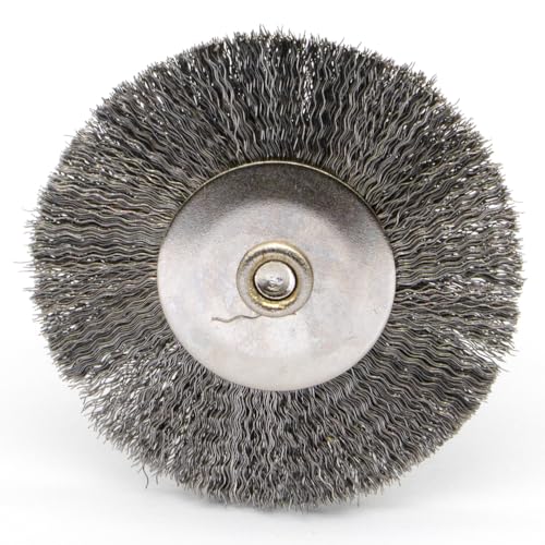 20PCS T-Shaped Wire Brushes - Metal Rust Removal, Polishing, Cleaning - 38mm Diameter, 3mm Shaft - Removes Burrs, Dust, and Oxide Layer - Handles Rough Surfaces - Designed for Industrial and DIY Use - style: Wire Brush T-shaped 3*38mm 20PCS