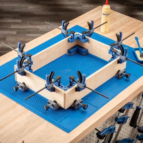 Rockler Clamp-It 1/4'' to 1/2'' Small Corner Clamp Jig (2-Pack).