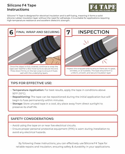 Bond It F4 Tape, Self-Fusing Silicone Tape, Pack of 2, Red - color: Red Oxide, 2 Packs