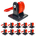Reusable Tile Leveling System Kit – 50 Adjustable Tile Levelers with Replaceable Steel T-Pins, 100pcs 2mm & 100pcs 3mm Tile Spacers, Professional Tile Installation Tool Set for Walls & Floors