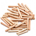 48Pcs 4mm x 30mm / 5/32 Inch x 1.18 Inch Wooden Dowel Pin - size: 4 x 30mm