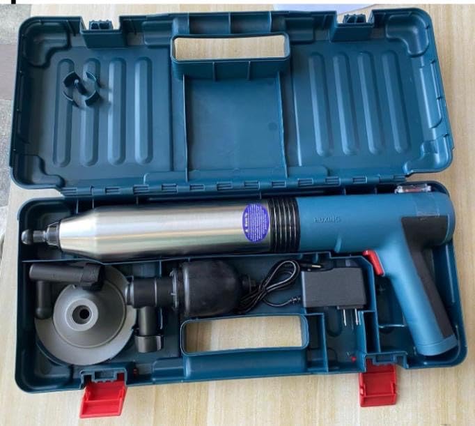 InstaPlunge Pro Electric Plunger System - Unclog and Clear Toilet and Drain Blockage with a Push of a Button, Works in Seconds to Clear Toilets, Shower Drains, Bathroom/Kitchen Sink (Blue/Grey)