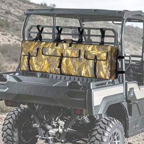 UTV Double Gun Tool Bag,Heavy Duty Tool Holder Rack for Hunting Gear