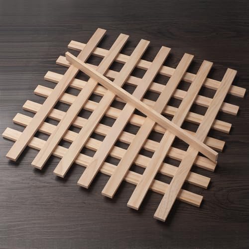Wood Strips Slats for Wall, Wooden Dowels Wooden Sticks for Crafts 1/4" ×3/4" × 15", 15 PCS Wood Trim Planks Flat Lumber Boards Square Dowel Rods for Crafting, Woodworking, Model Making - size: 1/4 x 3/4 x 15 in - 15 PCS