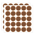 96 Pcs Chair Felt Pads 1/2 Inch Felt Pads for Chair Legs Brown