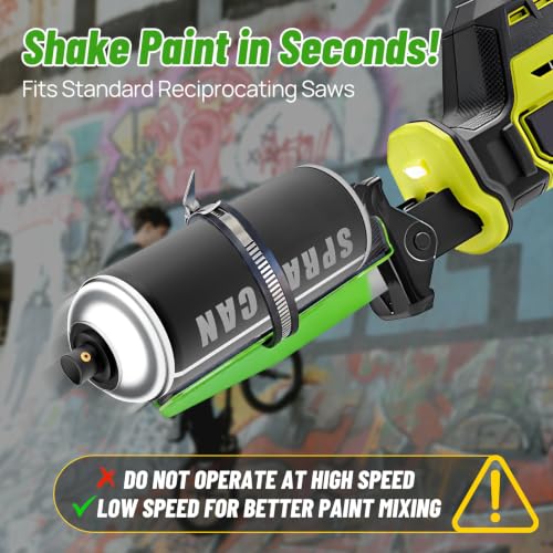 Zozen Paint Shaker, with Non-Slip&Low-Noise Liner, Fits 2-3" Cans