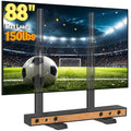 5Rcom Table Top TV Stand Universal for 35-88 Inch Flat & Curved TVs - size: 35-88inch