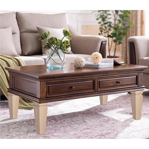 Unfinished Oak Sofa Legs-Heavy Duty Mid Century (Natural 8"H*3.15"W) - color: Plain Wood Color, size: 8"H*3.15"W