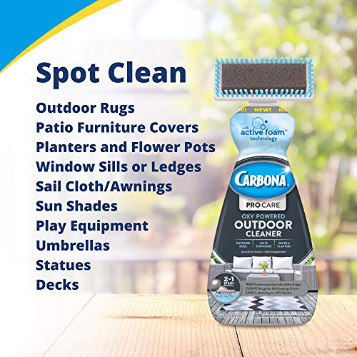 Carbona Pro Care Oxy Powered Outdoor Cleaner with Active Foam Technology | 22 Fl Oz, 2 Pack - size: 22 Fl Oz (Pack of 2)