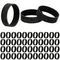 50 Pack 3/4" PEX Copper Crimp Rings - size: 3/4“ × 50pcs