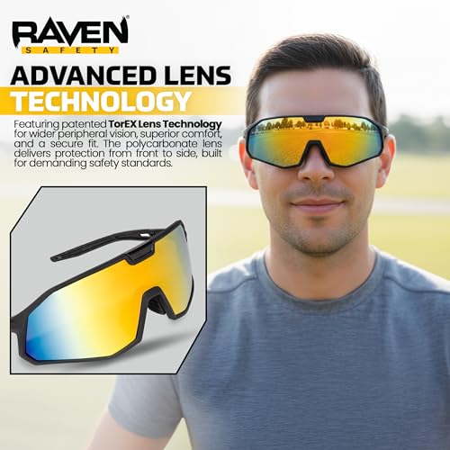 Raven Protective Eyewear - color: Black/Indoor/Outdoor