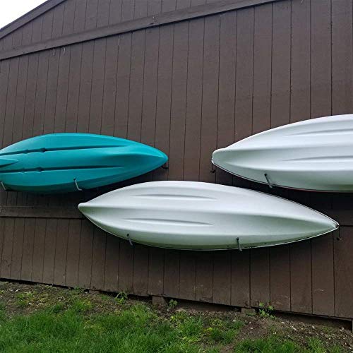 Heavy Duty Garage Storage Hooks,15Inch Jumbo Arm Kayak Wall Hangers 100 LB Capacity, Steel Canoe Rack for Outdoor or Indoor - size: 15inch(4Pcs)