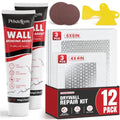 Drywall Repair Kit, Spackle wall Repair Kit, Used for Repairing wall Holes and Cracks, White wall Repair Putty kit, Dry Wall Patch with Scraper and Sandpaper for Drywall Repair Patch Kit - size: 12