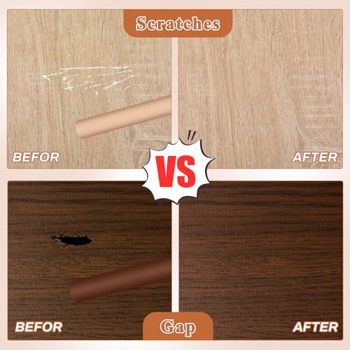 16P Wood Filler Stick, Wood Floor Furniture Repair Wax Sticks