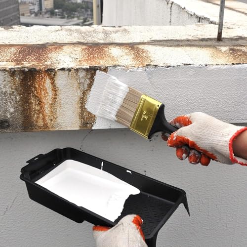 Great Andrew Paint Brushes, 30 PCS 1" 1.5" 2" 3" Flat 1.5" Angled - size: 30 PCS, 1",1.5",2",3"&1.5"A