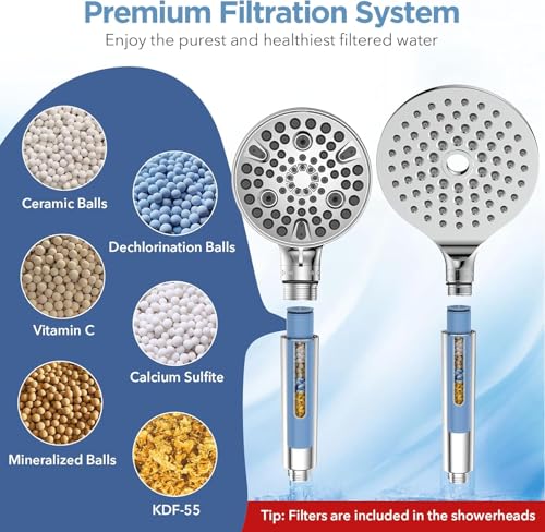 MakeFit Shower Head Filter Replacement Cartridge for SSJ781/DSSJ781/ DSSJ781-01/DSS1581 MakeFit Filtered Handheld Shower Head (1-PACK) - style: 1-PACK