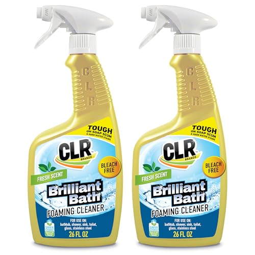 CLR Brilliant Foaming Action Bathroom Cleaner 26 oz. Bottle Pack of 2 - style: Cleaner
