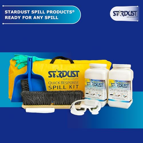 Stardust D710 Quick Response Spill Kits for Vehicles, Heavy Duty Duffle