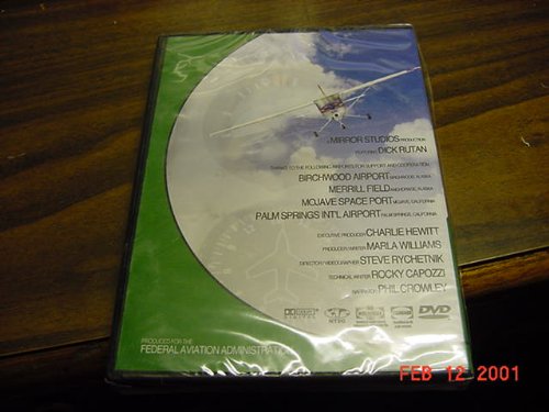 DVD of RUNWAY SAFETY Listen Up, Read Back, Fly Right, By The FAA, Federal Aviation Administration.