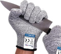 Dowellife Cut Resistant Gloves Food Grade Level 5 Protection, Safety Kitchen Cut Gloves for Chef Oyster Shucking Mandolin Knife Butcher Meat Cutting - size: Medium (Pack of 1), style: Original