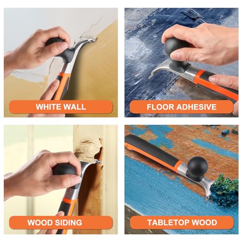 Premium Ergonomic 2.5-Inch Carbide Paint Scraper Tool for Coating Removal
