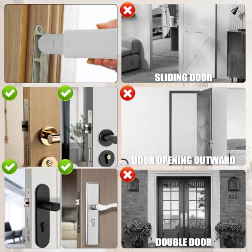 Portable Door Lock for Travel Security Blocklock Hotel Door Locks Extension