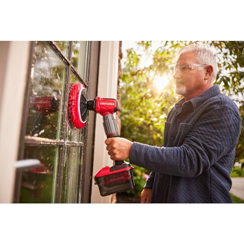 CRAFTSMAN Power Scrubber Microfiber Brush Set for V20 Cordless 2-in-1 Power Scrubber (CMCPSMFB) - style: Microfiber Brush Set