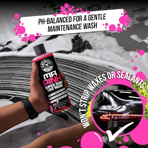 Chemical Guys 17-Piece Car Detailing Kit, Interior & Wheel Cleaner & Wash
