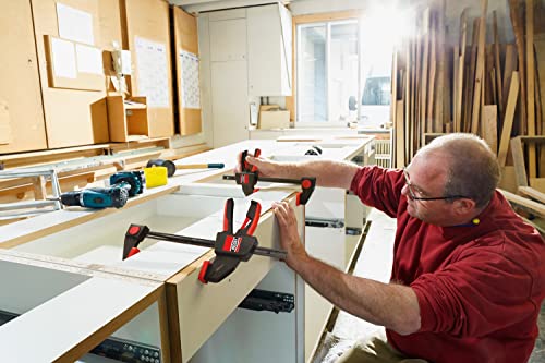 Bessey Ehkl One Hand Trigger Clamp, 18" - size: 18 in., style: 300 lb force