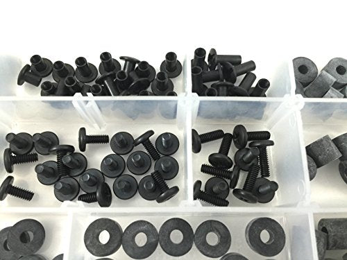 Holster Making Kit - Assorted Screws & Spacers for Kydex Holsters & Knife Sheaths 130pc