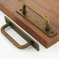 2 Pack 5 Inch 128 mm Copper Cabinet Handles Aluminum Cabinet Pulls Drawer Pulls - color: Copper, size: 5 Inch