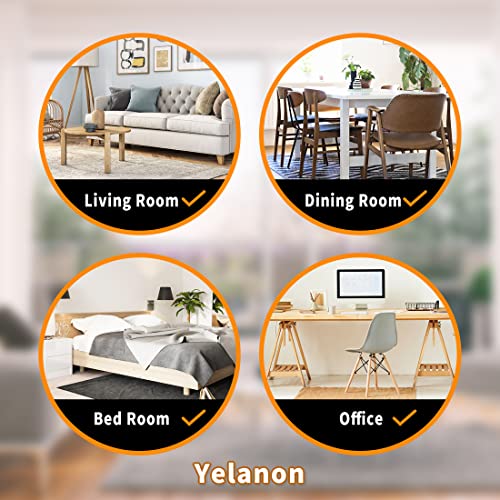 Yelanon Furniture Sliders - 16 pcs-3 1/2” Square Furniture Sliders for Carpet Furniture Pads Hardwoods Floors, Heavy Duty Furniture Movers Sliders,Furniture Moving Pads, Carpet Protectors - size: 16pcs 3.5"beige