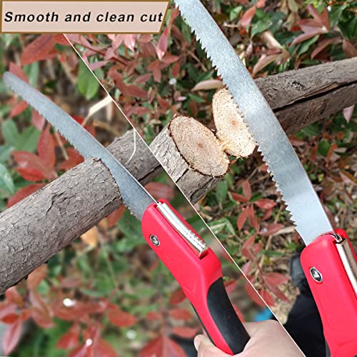 12 Inch Pruning Saw Heavy Duty Folding Saw Camping Saw SK5 Blade - size: 12 Inch