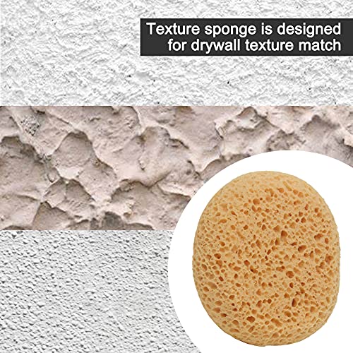 Texture Sponge w/Scraper, Home Decor Drywall Texture Patch Sponge for Wall Texture Repair/Drywall Repair/DIY Painting Ceiling, Washable & Reusable(Size:2 pcs)
