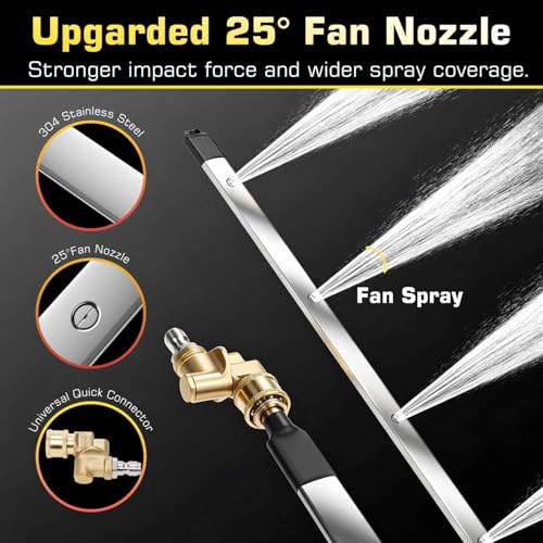40" Upgraded Radiator Cleaning Wand Set - size: 40" (1 Piece)