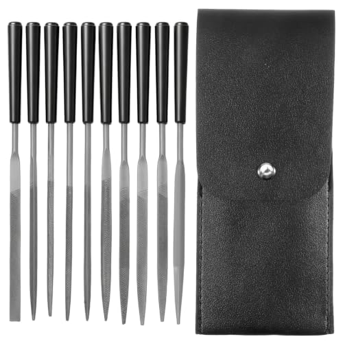 10Pcs Needle File Set, Mini Hand Metal Files