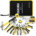 DOWELL 24 pcs Homeowner Tool Set, Home Repair Hand Tool Kit - size: 24PCS