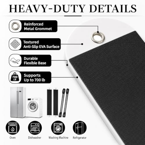 Heavy Duty Furniture Sliders, 2-Pack 5ft Long | Sliders for furniture on carpet. Great for heavy furniture moving and refrigerator movers. - size: 6.7IN*60IN