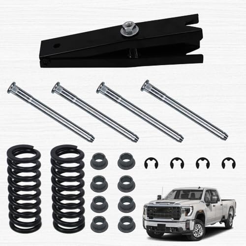 RULLINE Complete Door Hinge Repair Kit Compatible with Chevy GMC C/K - size: For 88-02 Chevy 19pcs