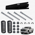 RULLINE Complete Door Hinge Repair Kit Compatible with Chevy GMC C/K - size: For 88-02 Chevy 19pcs